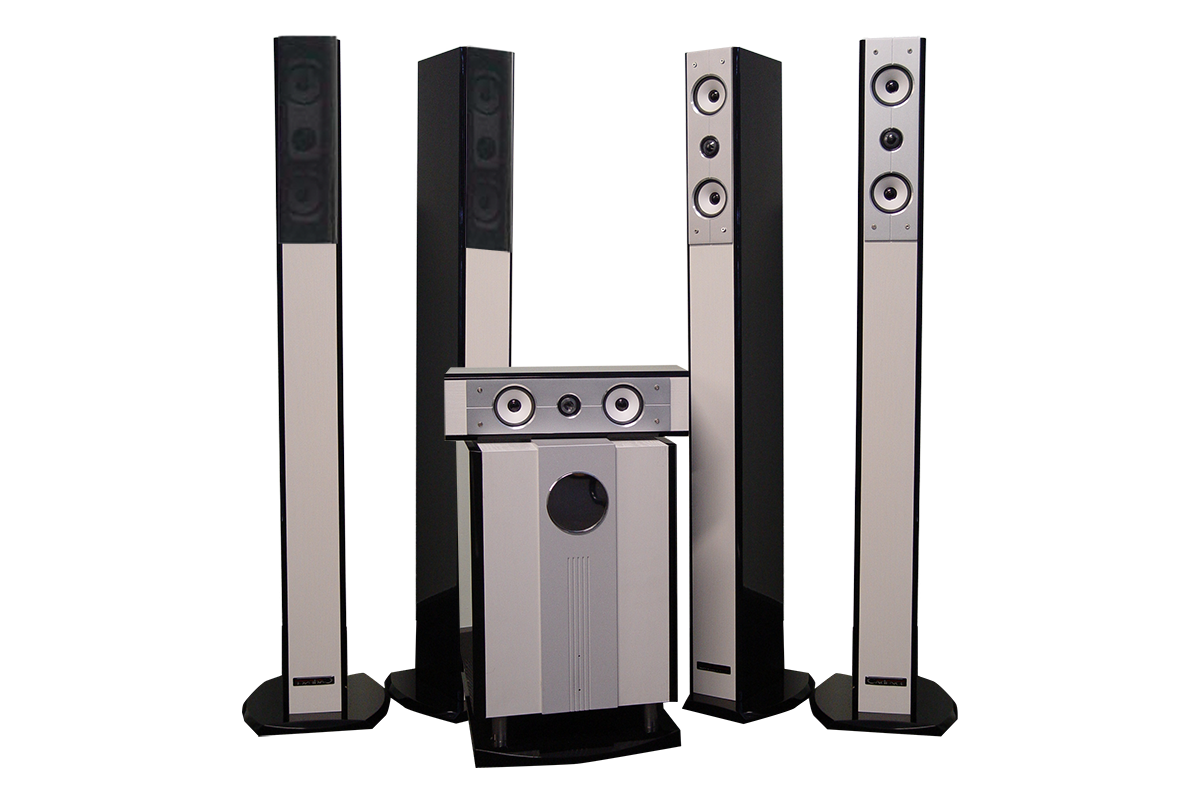 MX-506 Set of powered speakers with powered subwoofer