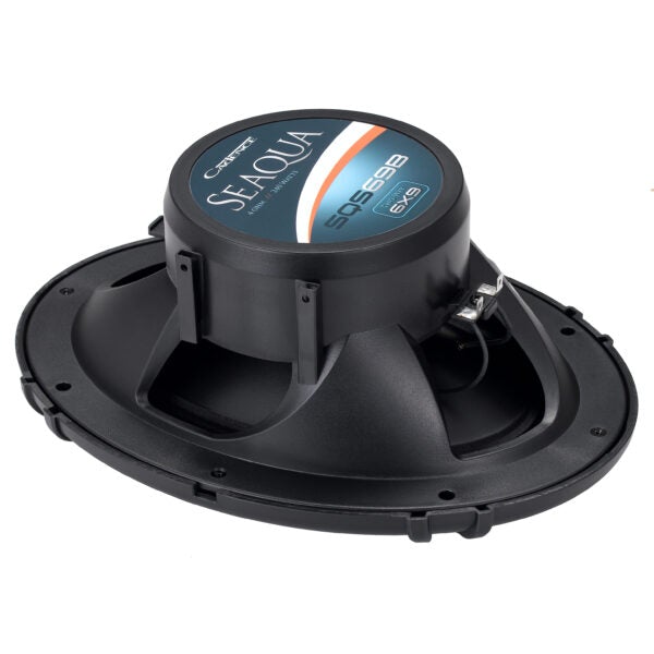 SQS69B | Marine 6X9” 2-Way Coax System - 240W Black – Pair