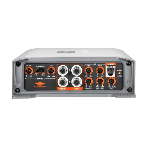 QR80.3 | Class D 3 Channel Amplifier 80W X 2 @ 4 ohm 400W X 1 @ 2 ohm