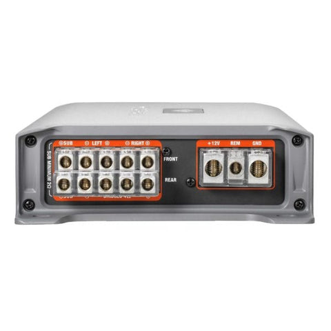 QR80.5 | Class D 5 Channel Amplifier 80W X 4 @ 4 ohm & 400W X 1 @ 2 ohm