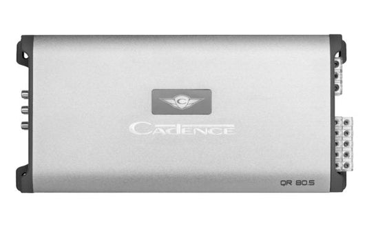 QR80.5 | Class D 5 Channel Amplifier 80W X 4 @ 4 ohm & 400W X 1 @ 2 ohm