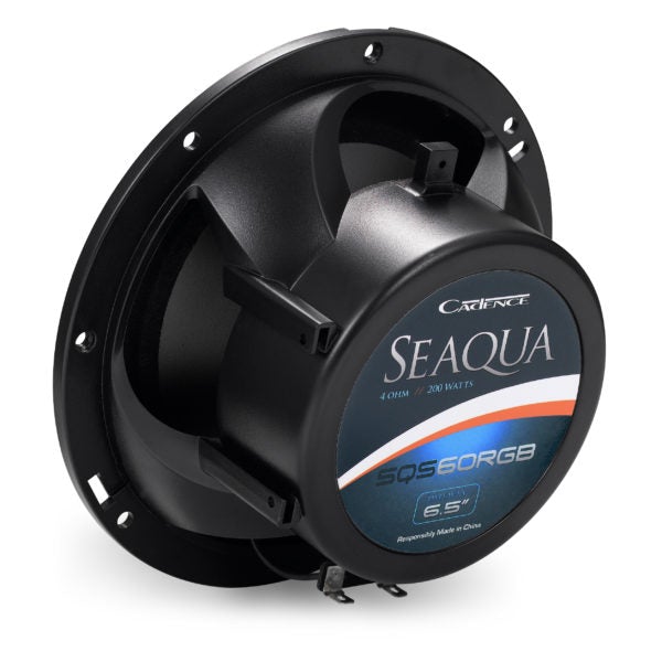 SQS60RGB | Marine 6" 2-Way Speaker w/Multi-Color RGB – Pair
