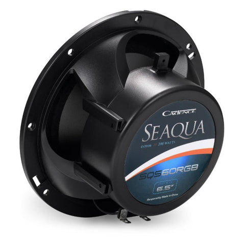 SQS60RGB | Marine 6” 2-Way Speaker w/Multi-Color RGB – Pair
