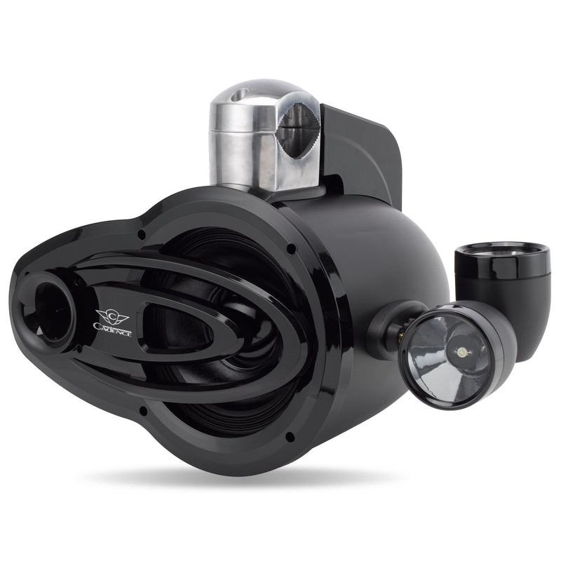 SWB8BTB | Marine 8" 2-Way Wake Tower Speaker – 200W RMS Bluetooth/RCA